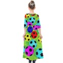 Balls Colors Kids  Quarter Sleeve Maxi Dress View2