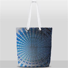 Data-computer-internet-online Full Print Rope Handle Tote (small) by Ket1n9