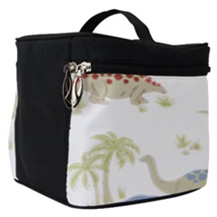 Dinosaur Art Pattern Make Up Travel Bag (small) by Ket1n9