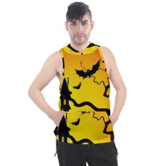 Halloween Night Terrors Men s Sleeveless Hoodie by Ket1n9