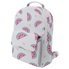 Watermelon Wallpapers  Creative Illustration And Patterns Flap Pocket Backpack (small) by Ket1n9