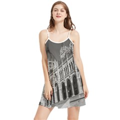 Architecture-parliament-landmark Summer Frill Dress by Ket1n9