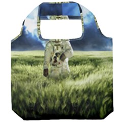 Astronaut Foldable Grocery Recycle Bag by Ket1n9