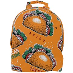 Seamless-pattern-with-taco Mini Full Print Backpack by Ket1n9