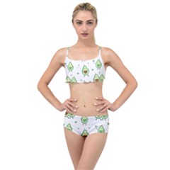 Cute-seamless-pattern-with-avocado-lovers Layered Top Bikini Set by Ket1n9