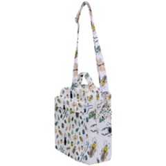 Insect Animal Pattern Crossbody Day Bag by Ket1n9