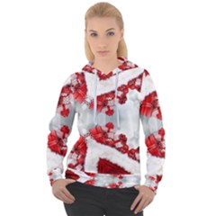 Christmas-background-tile-gifts Women s Overhead Hoodie by Grandong