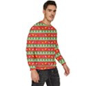 Christmas-papers-red-and-green Men s Fleece Sweatshirt View3