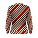 Christmas-color-stripes Women s Sweatshirt View2