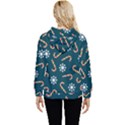 Christmas-seamless-pattern-with-candies-snowflakes Women s Lightweight Drawstring Hoodie View4