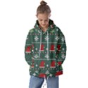 Beautiful-knitted-christmas-pattern -- Kids  Oversized Hoodie View1