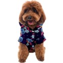 Owl-pattern-background Dog Coat View1