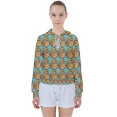 Owl Dreamcatcher Women s Tie Up Sweat by Grandong