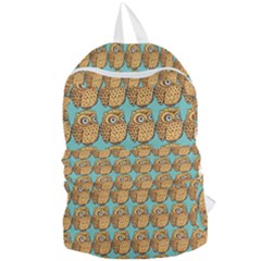 Owl-stars-pattern-background Foldable Lightweight Backpack by Grandong