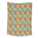 Seamless Cute Colourfull Owl Kids Pattern Medium Tapestry View1