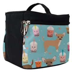 Chihuahua Bubble Kawaii Boba Tea Cute Dog Make Up Travel Bag (small) by Grandong