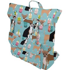 Chihuahua Bubble Kawaii Boba Tea Cute Dog Buckle Up Backpack by Grandong