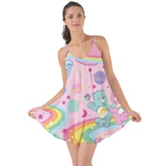 Bears Kawaii Pattern Love The Sun Cover Up by Grandong