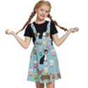 Chihuahua Bubble Kawaii Boba Tea Cute Dog Kids  Apron Dress View1