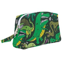 Dino Kawaii Wristlet Pouch Bag (large) by Grandong