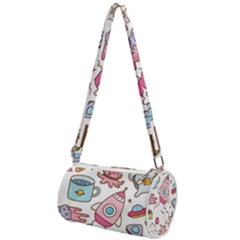 Set-kawaii-doodles -- Mini Cylinder Bag by Grandong