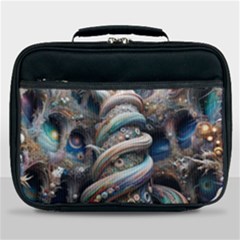 Fantasy Psychedelic Building Spiral Lunch Bag by Ravend