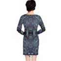 Background Pattern Mushrooms Long Sleeve Nightdress View2