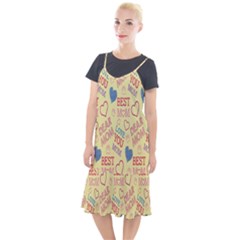 Love Mom Happy Mothers Day I Love Mom Graphic Pattern Camis Fishtail Dress by Vaneshop