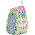 Mandala Pattern Rainbow Pride Foldable Lightweight Backpack View4