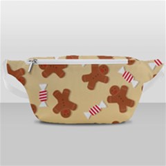 Gingerbread Christmas Time Waist Bag  by Pakjumat