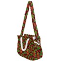 Christmas Pattern Rope Handles Shoulder Strap Bag View1