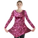 Pink Glitter Long Sleeve Tunic  View1