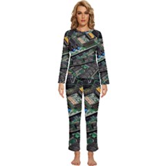 Computer Ram Tech - Womens  Long Sleeve Lightweight Pajamas Set by Amaryn4rt