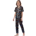 Close Up Code Coding Computer Kids  Satin Short Sleeve Pajamas Set View1