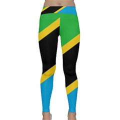 Flag Of Tanzania Classic Yoga Leggings by Amaryn4rt