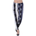 Architecture-building-pattern Velvet Leggings View1