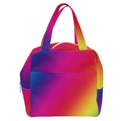 Rainbow Colors Boxy Hand Bag by Amaryn4rt