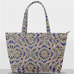 Ceramic-portugal-tiles-wall- Back Pocket Shoulder Bag  by Amaryn4rt