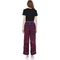 Retro-flower-pattern-design-batik- Women s Pants  View2