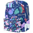 Colorful-funny-christmas-pattern Pig Animal Giant Full Print Backpack View4