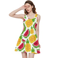 Watermelon-pattern-se-fruit-summer Inside Out Racerback Dress by Amaryn4rt