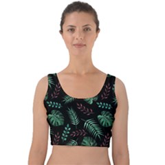 Animals Galaxy Space Velvet Crop Top by Amaryn4rt