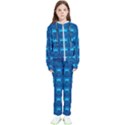 Bird Pattern Owl Drawing Kids  Tracksuit View1