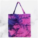 Fir Sunset Frost Snow Grocery Tote Bag View2