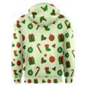 Festive Background Holiday Background Men s Overhead Hoodie View2