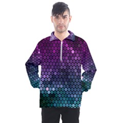 Digital Abstract Party Event Men s Half Zip Pullover by Pakjumat