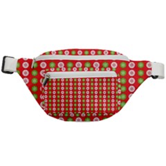 Festive Pattern Christmas Holiday Fanny Pack by Pakjumat