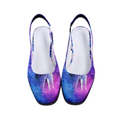 The Cosmonaut Galaxy Art Space Astronaut Women s Classic Slingback Heels by Pakjumat