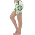 Algae Green Algae Chlorophyceae Lightweight Velour Yoga Shorts View2