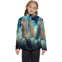 Photo Coral Great Scleractinia Kids  Puffer Bubble Jacket Coat by Pakjumat